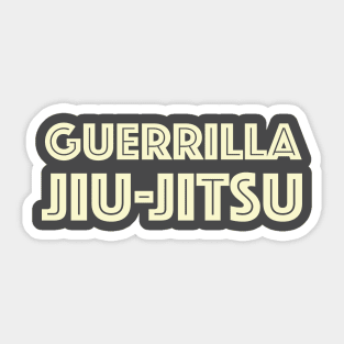 Guerrilla Jiu-Jitsu Sticker